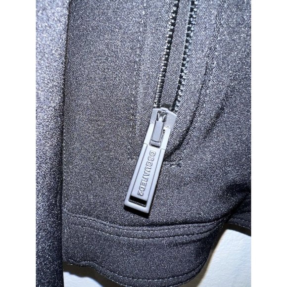 DSQUARED2 Mens Fitted Biker Style Ski Jacket Black Sz 50/L S71AN0204 S5331 - Picture 12 of 16